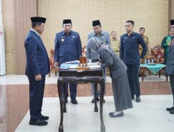 Pemkab Pringsewu Segarkan Struktur, 10 Pejabat Tinggi Dilantik