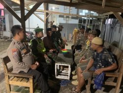 Polsek Pardasuka Bersama TNI dan Satpol-PP Gelar Patroli Gabungan Jaga Keamanan Wilayah