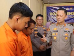 Dua Pencuri Dibekuk Usai Bobol Rumah Kosong Wabup OKU Selatan, Satu Buron