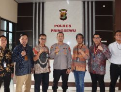 Polres Pringsewu Gandeng Bank Himbara Bahas Kendala Kredit UMKM