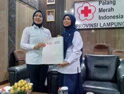 Pengurus PMI Kabupaten Pringsewu Audiensi Dengan Ketua PMI Provinsi Lampung