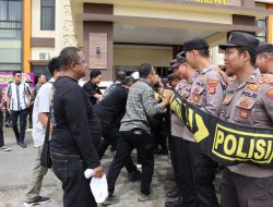 Dari Kondusif hingga Chaos, Ini Skenario Latihan Pengamanan Polres Pringsewu